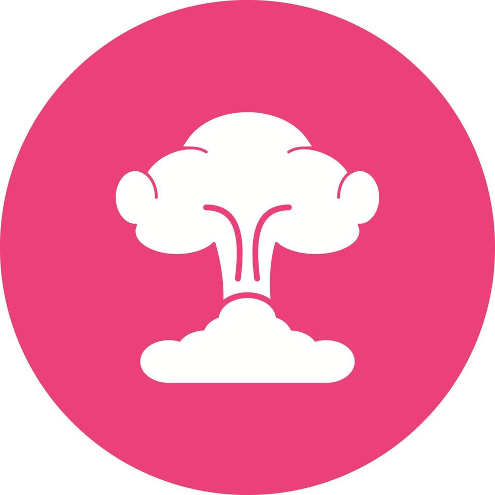Blast Circle Background Icon vector