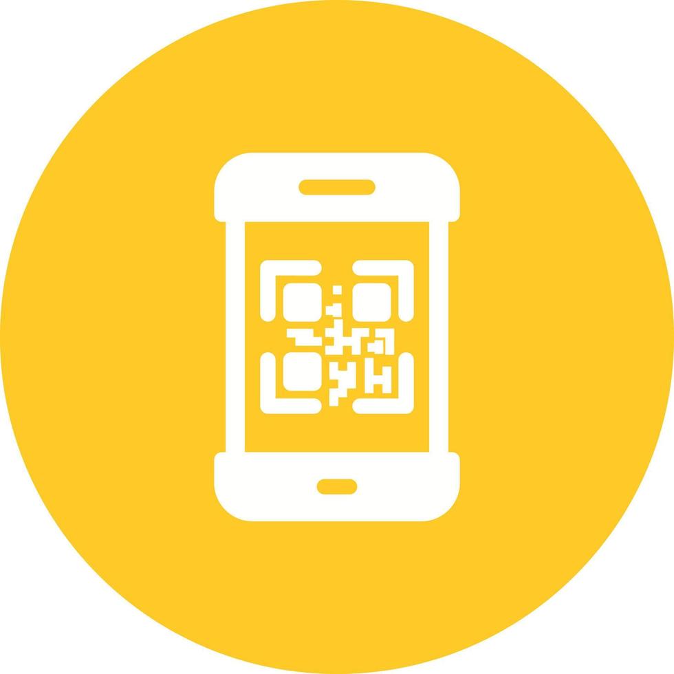 Security Code Circle Background Icon vector