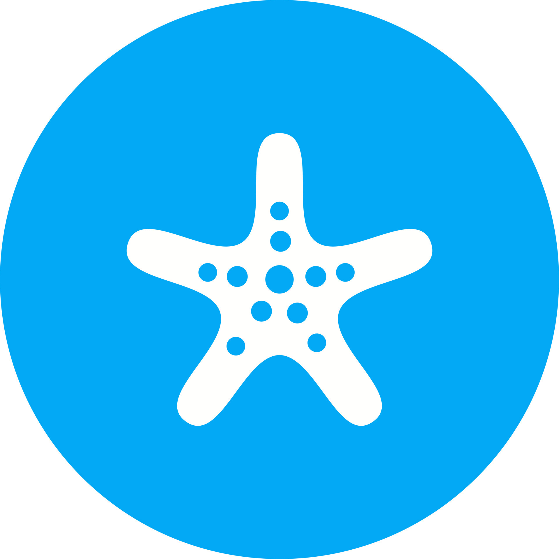 Starfish Circle Background Icon 8979661 Vector Art at Vecteezy