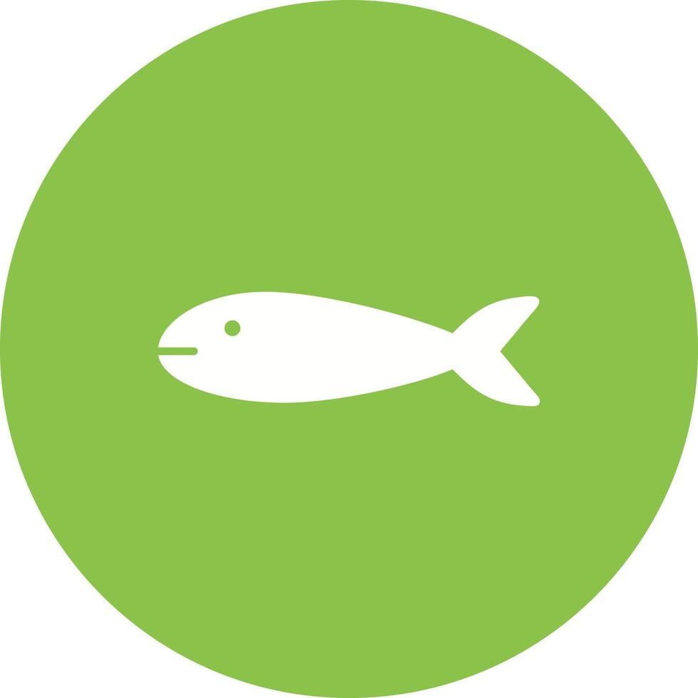 Fish Circle Background Icon vector