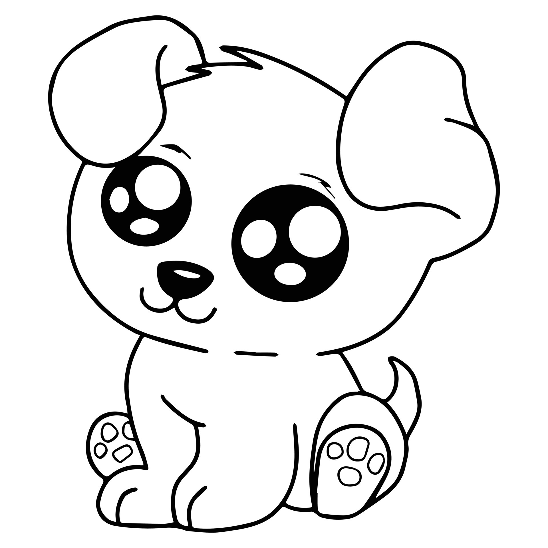 Puppy Coloring Book Vector Art, Icons, and Graphics for Free Download