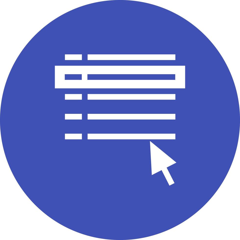 Select File Circle Background Icon vector