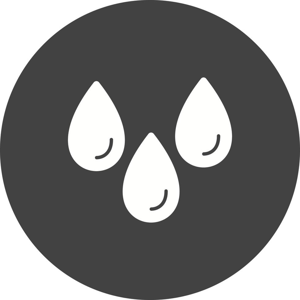 Humidity Circle Background Icon vector