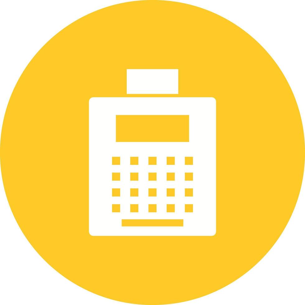 ATM Service Circle Background Icon vector