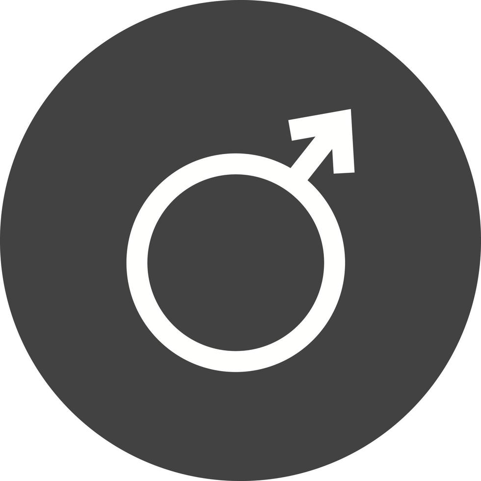 Man Circle Background Icon vector