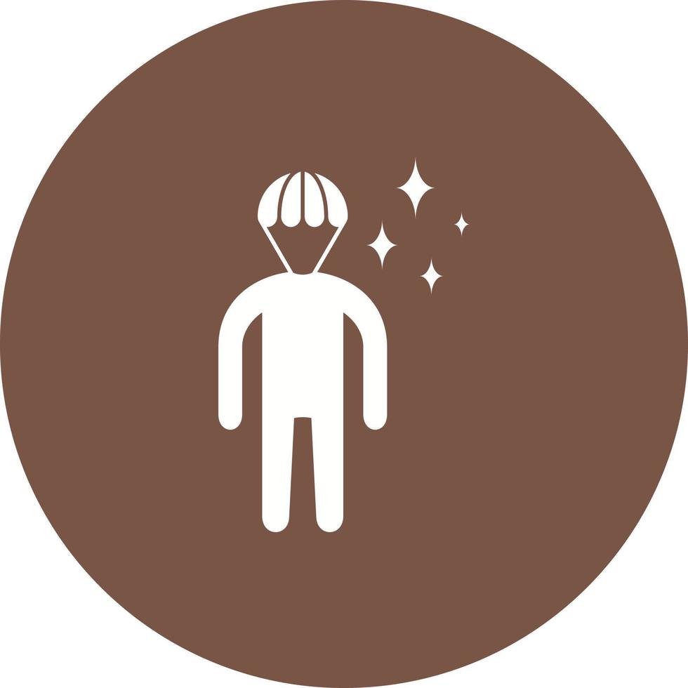 Brilliant Circle Background Icon vector