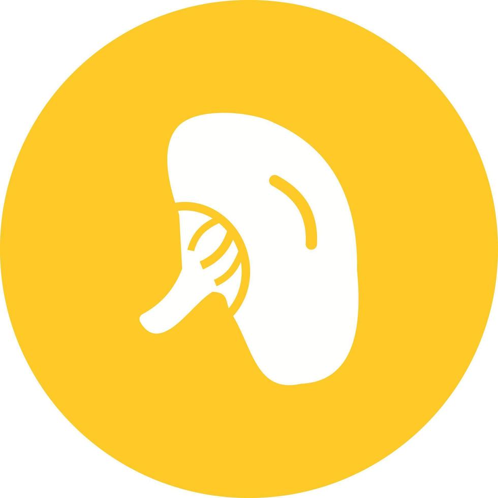 Spleen Circle Background Icon vector