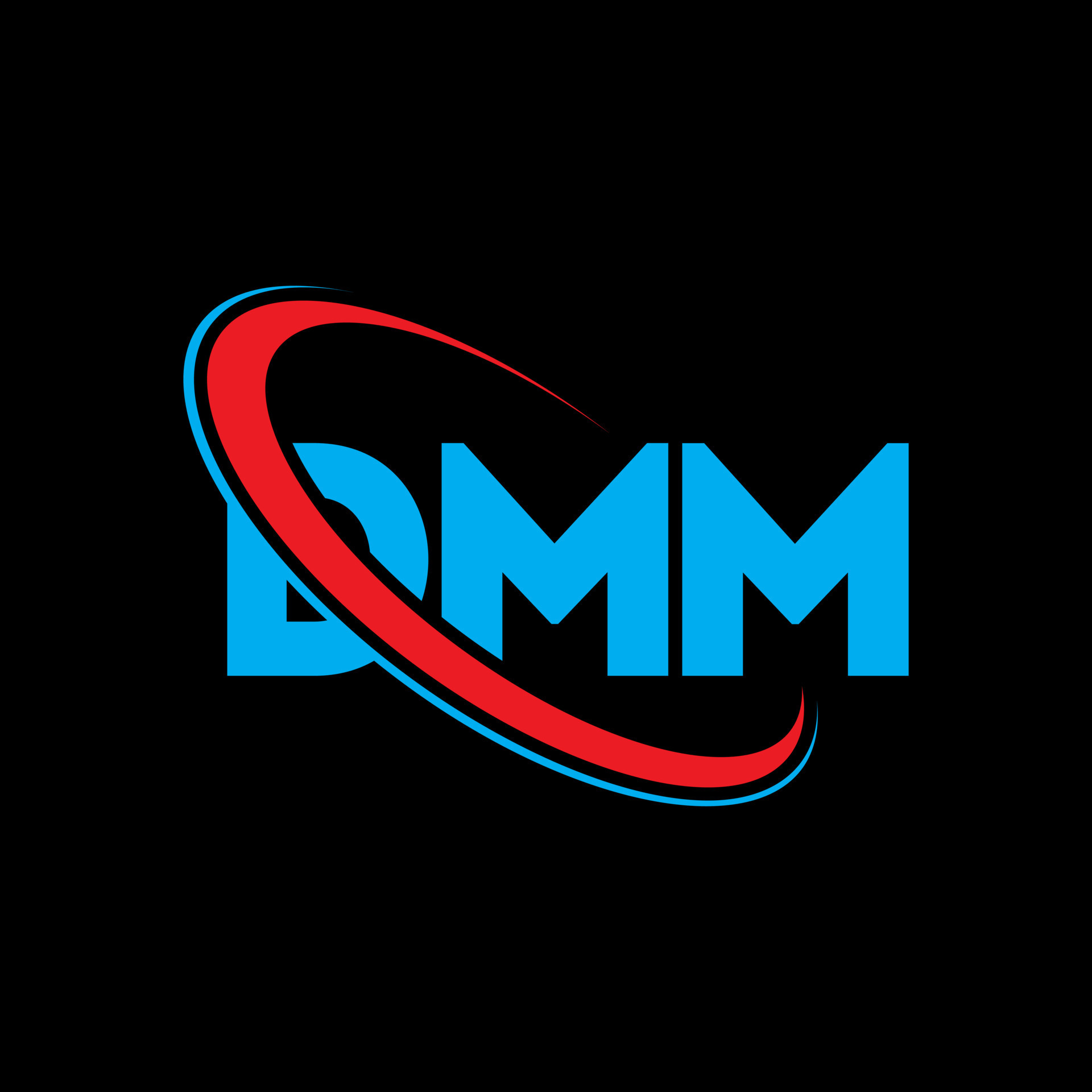 DMM logo. DMM letter. DMM letter logo design. Initials DMM logo linked