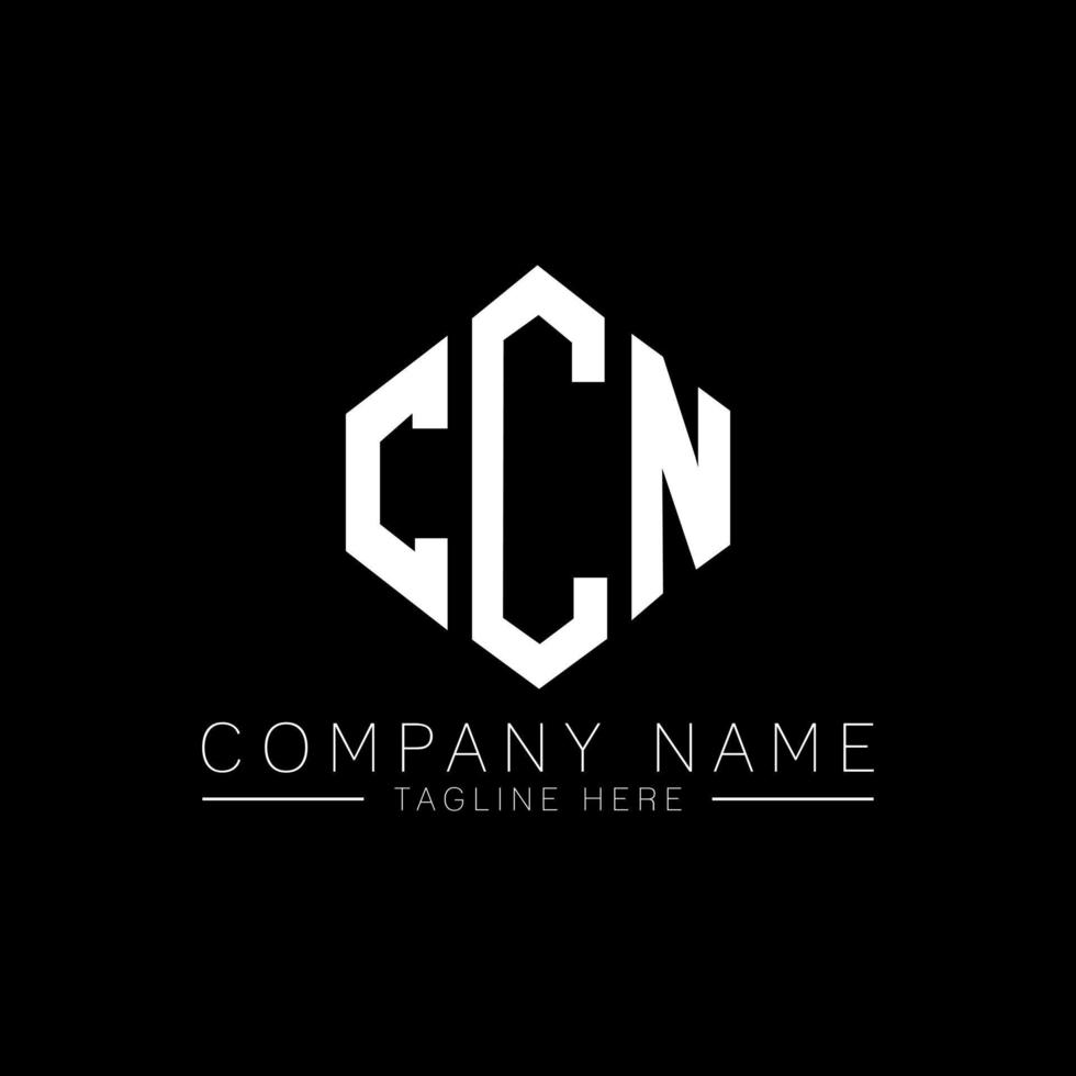 CCN letter logo design with polygon shape. CCN polygon and cube shape logo design. CCN hexagon vector logo template white and black colors. CCN monogram, business and real estate logo.