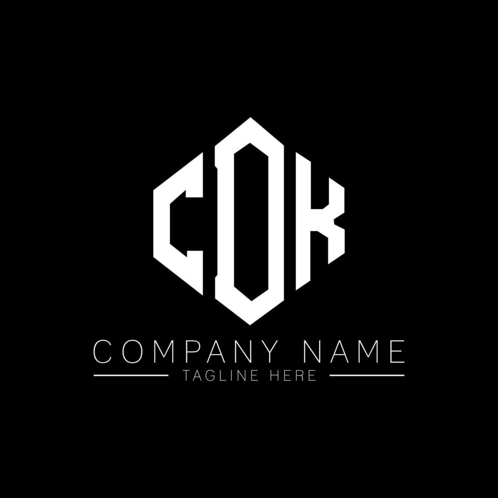 CDK letter logo design with polygon shape. CDK polygon and cube shape logo design. CDK hexagon vector logo template white and black colors. CDK monogram, business and real estate logo.