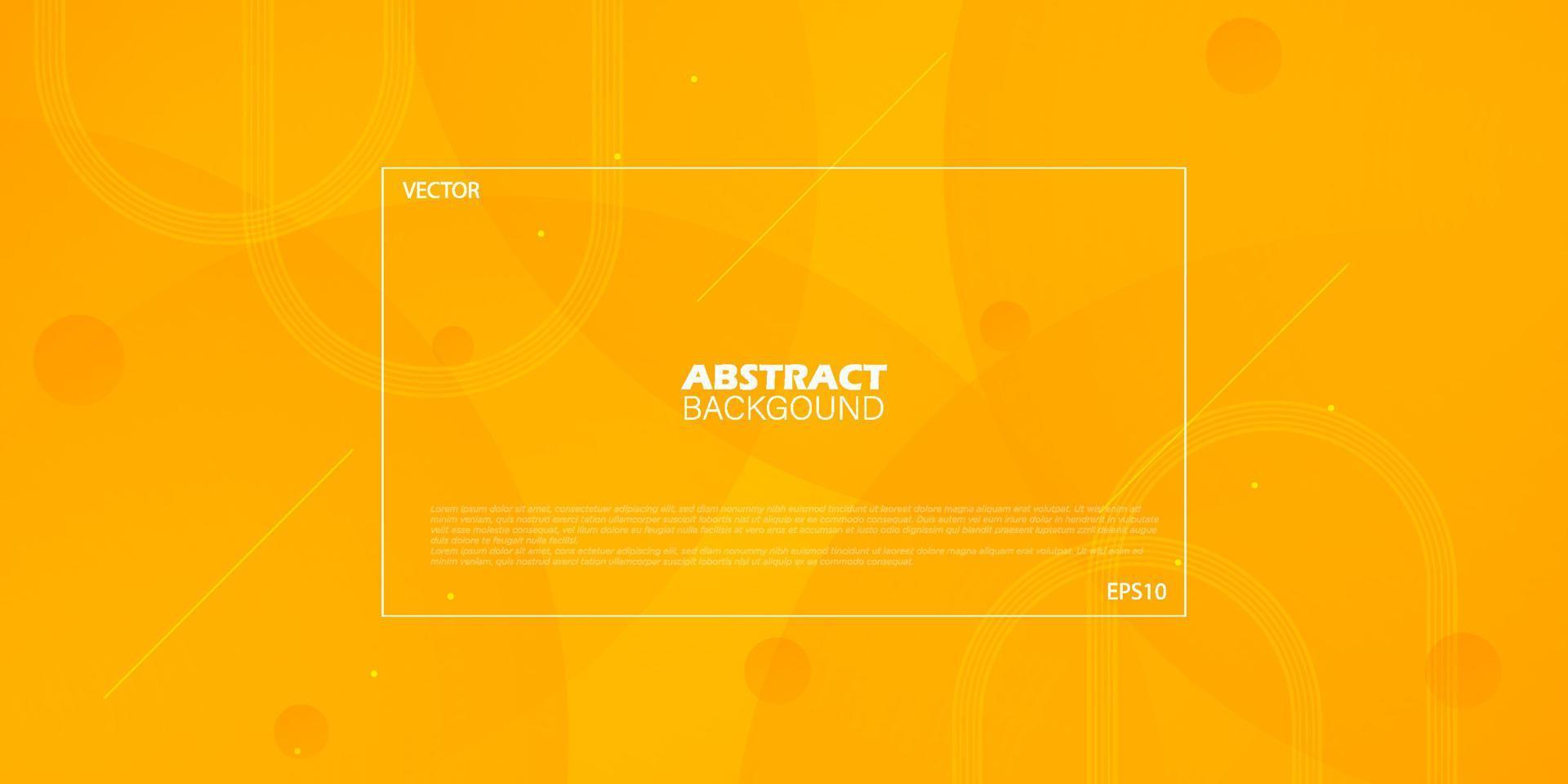 Fondo de ilustración degradado amarillo naranja abstracto con patrón simple. diseño fresco.eps10 vector