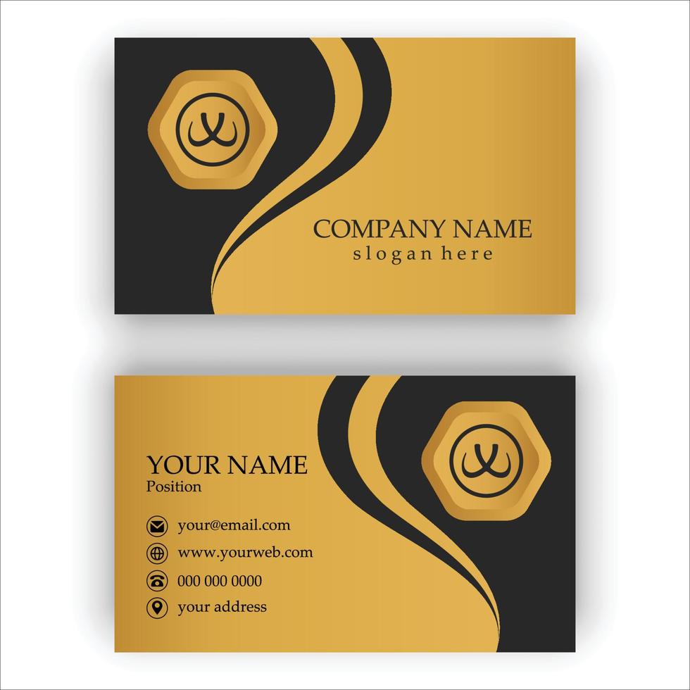 Professional Business Card vector
