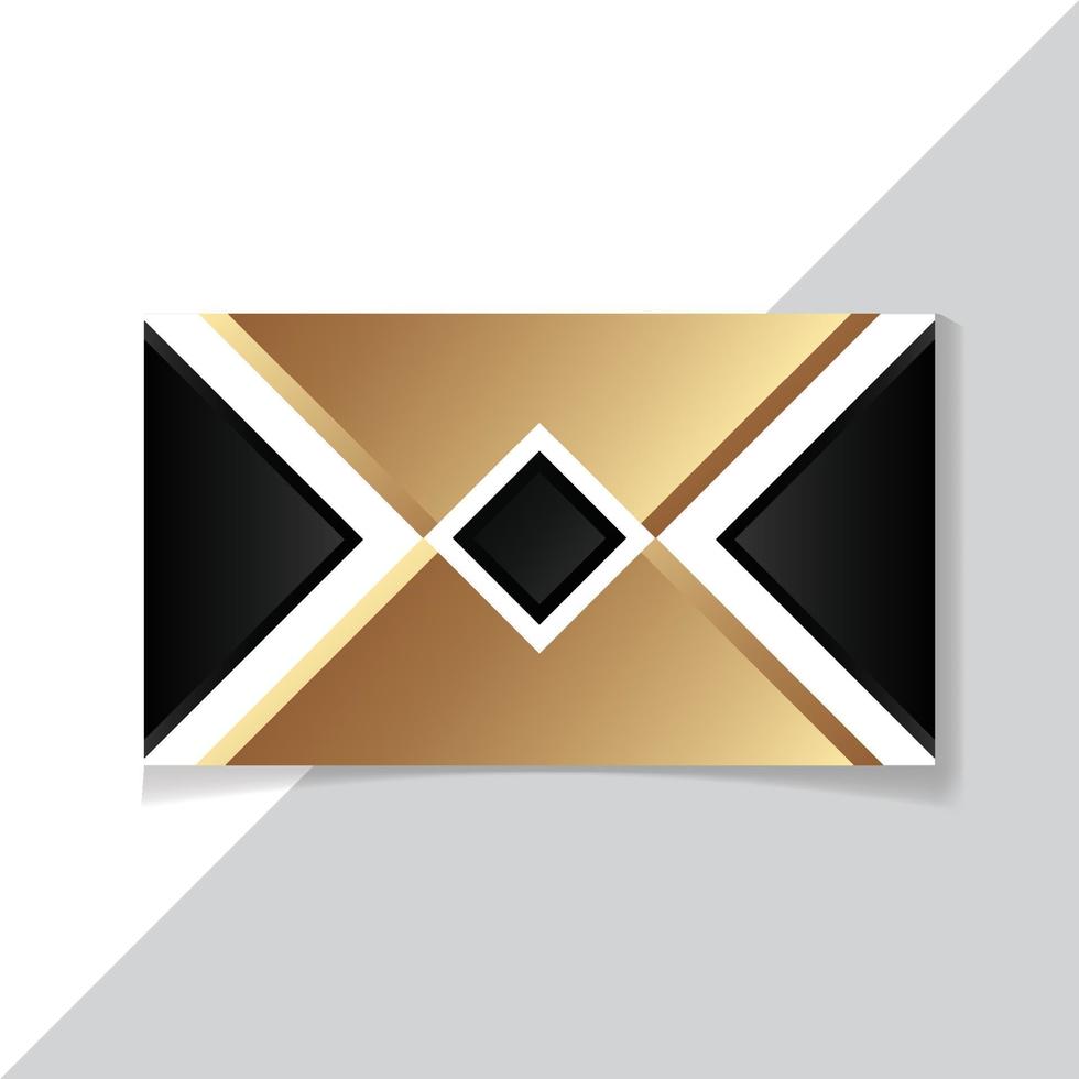 Black White and gold color luxury abstract background with glorious lighting vector