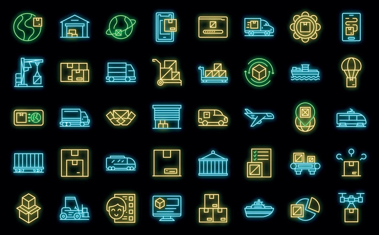 Turkish coffee pot icons set outline vector. Arabic coffee vector neon