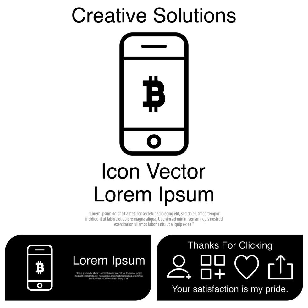 Cellphone With Money Icon EPS 10 vector