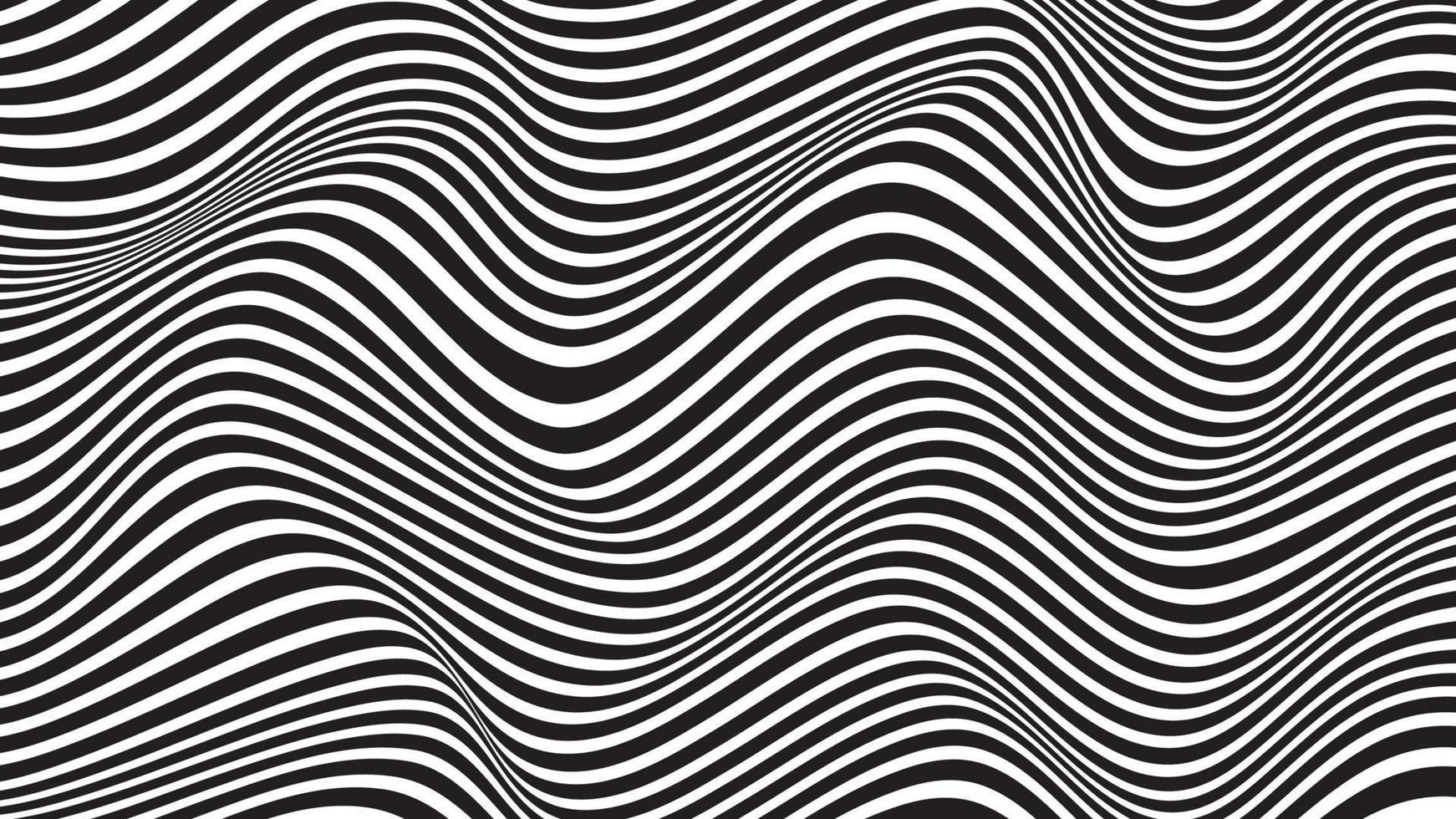 Fondo de onda de línea de zig zag abstracto vector