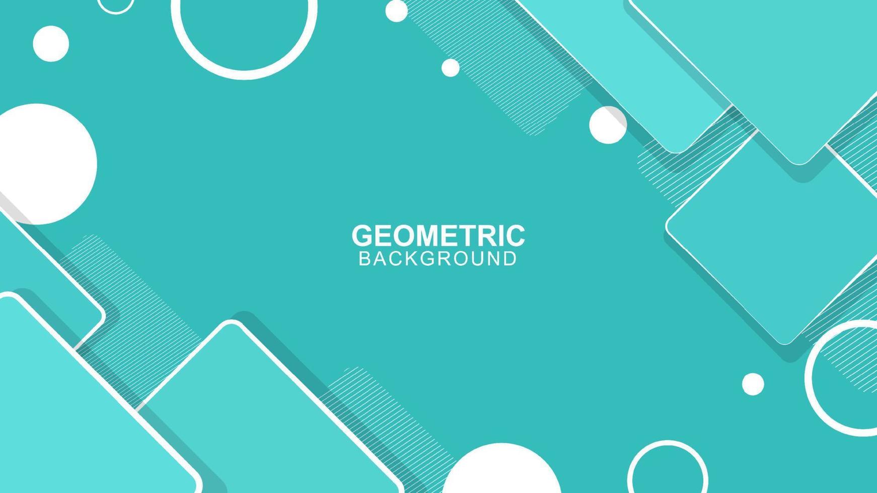 Geometric shape background with modern design vector