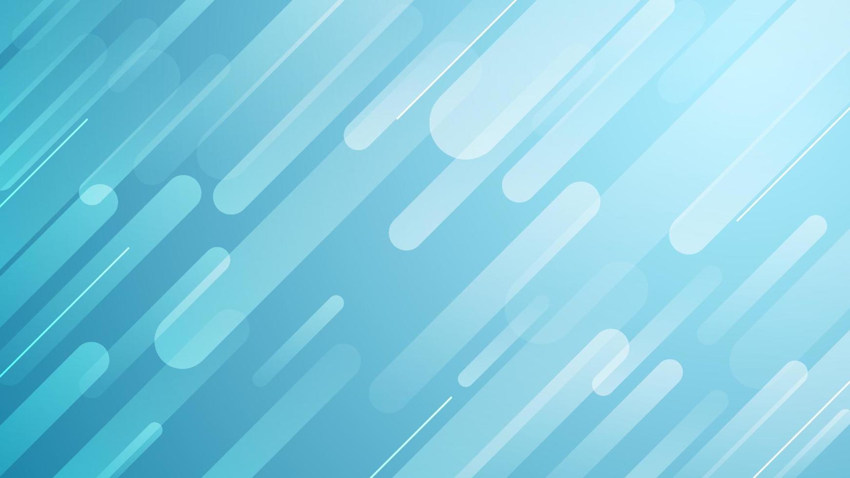 Dynamic line background with blue gradient background vector