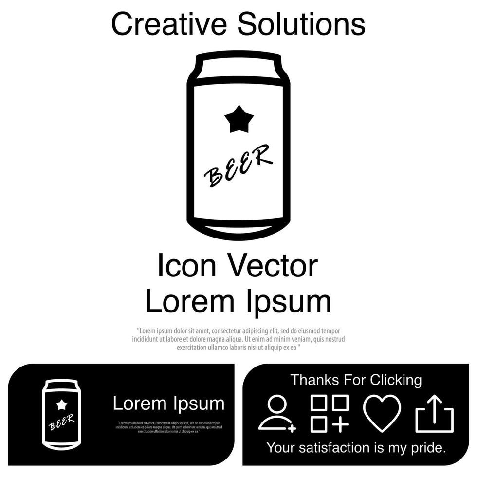 Beer Icon EPS 10 vector