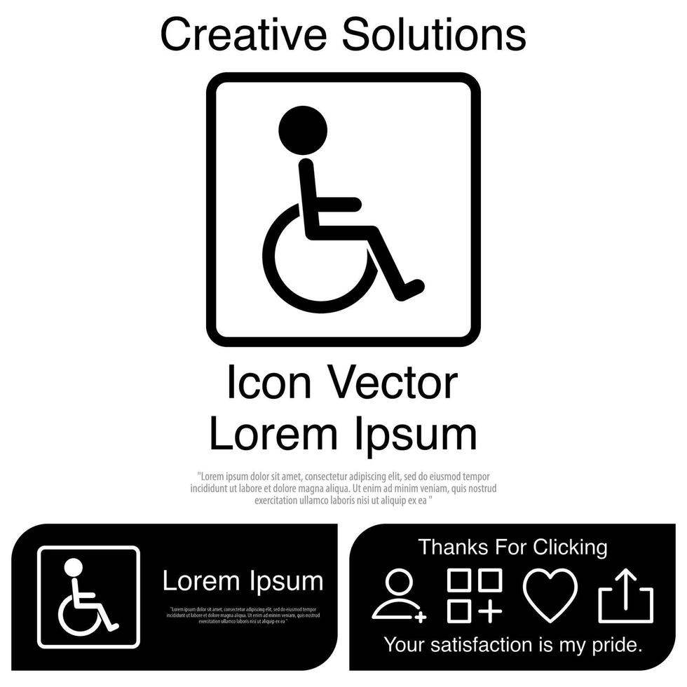 Toilet Icon EPS 10 vector