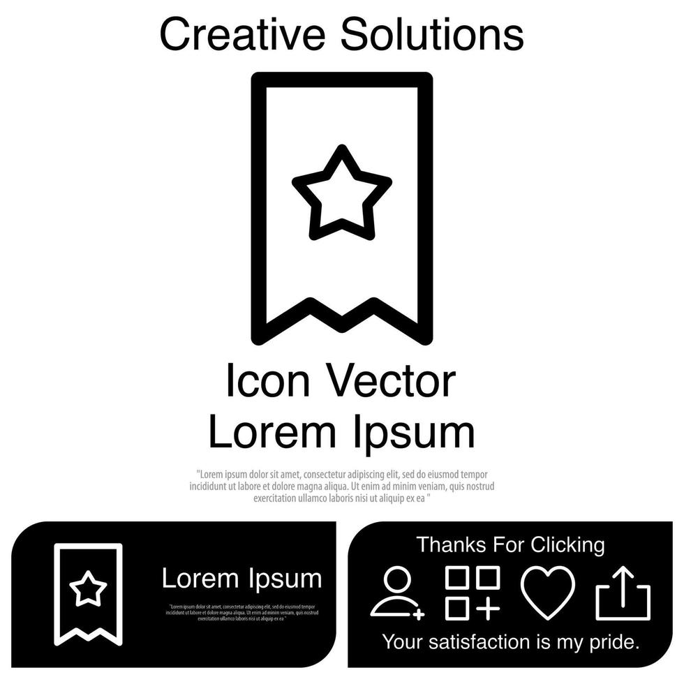 BookMark Icon Vector EPS 10