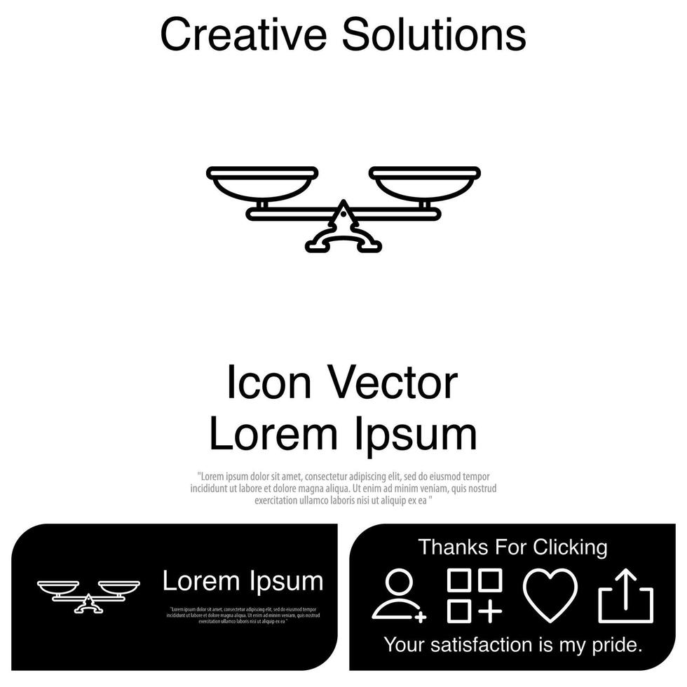 escalas icono eps 10 vector