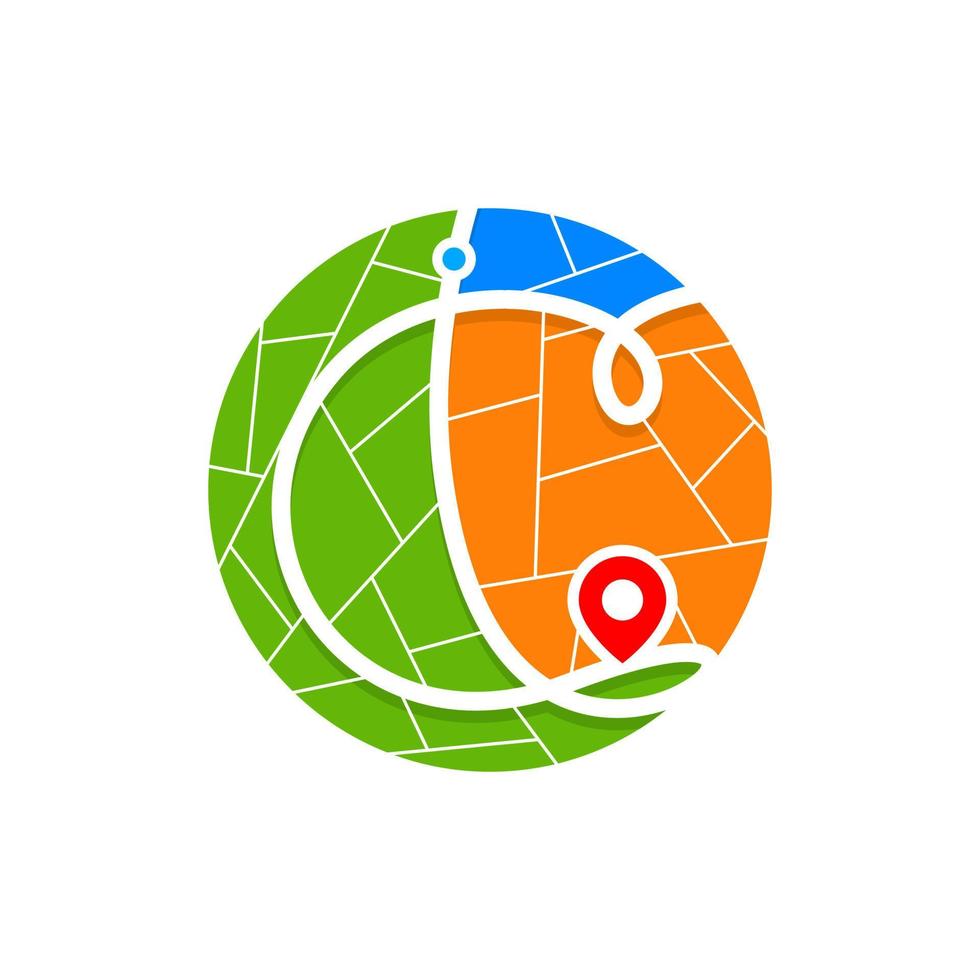 Initial C Travel Route vector