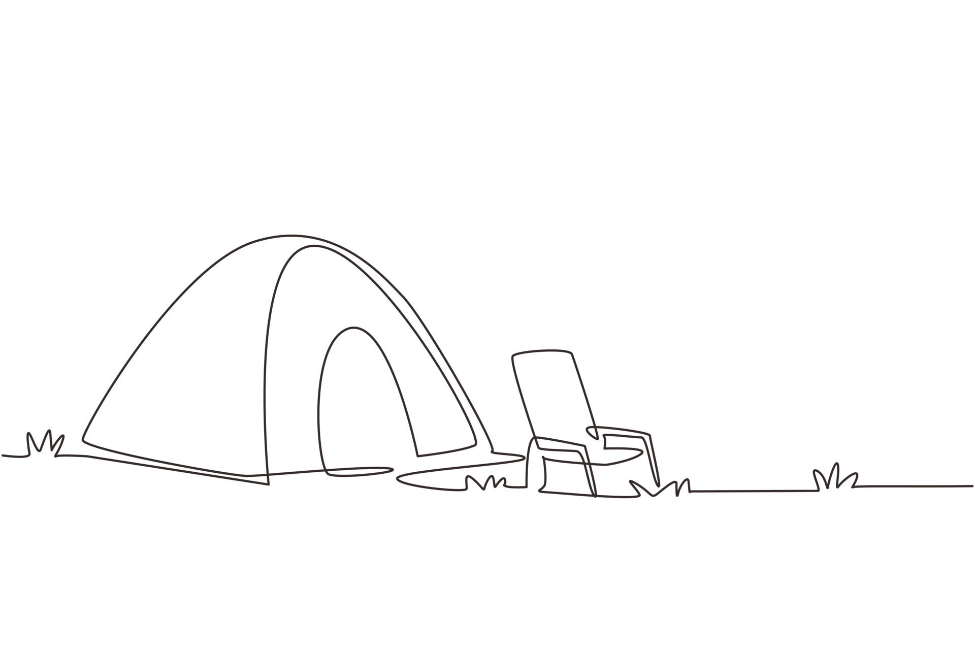 Tent Coloring Cartoon Character Is Inside His Tent Outline Sketch Drawing  Vector Camping Drawing Camping Outline Camping Sketch PNG and Vector  with Transparent Background for Free Download