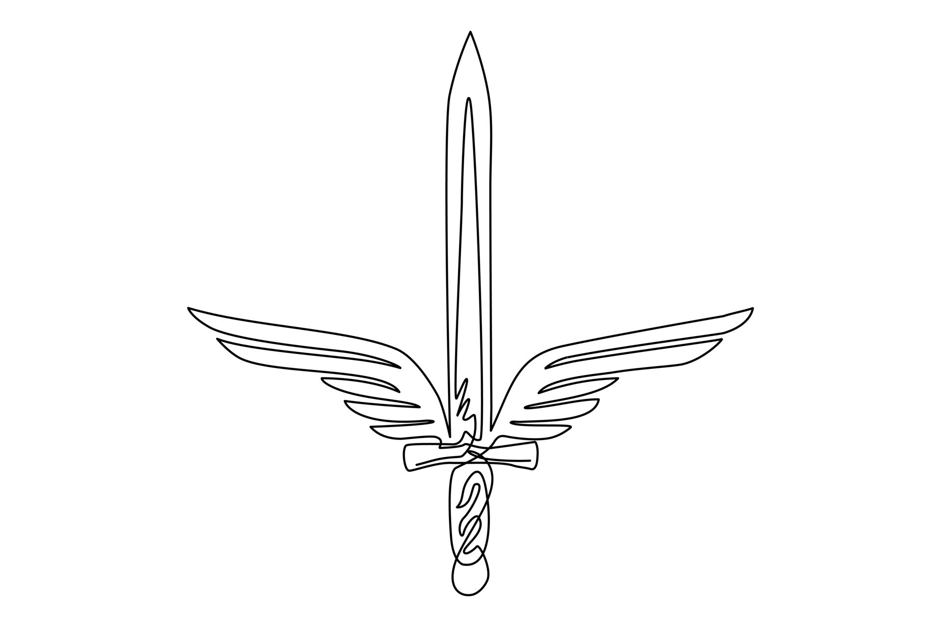 winged sword logo