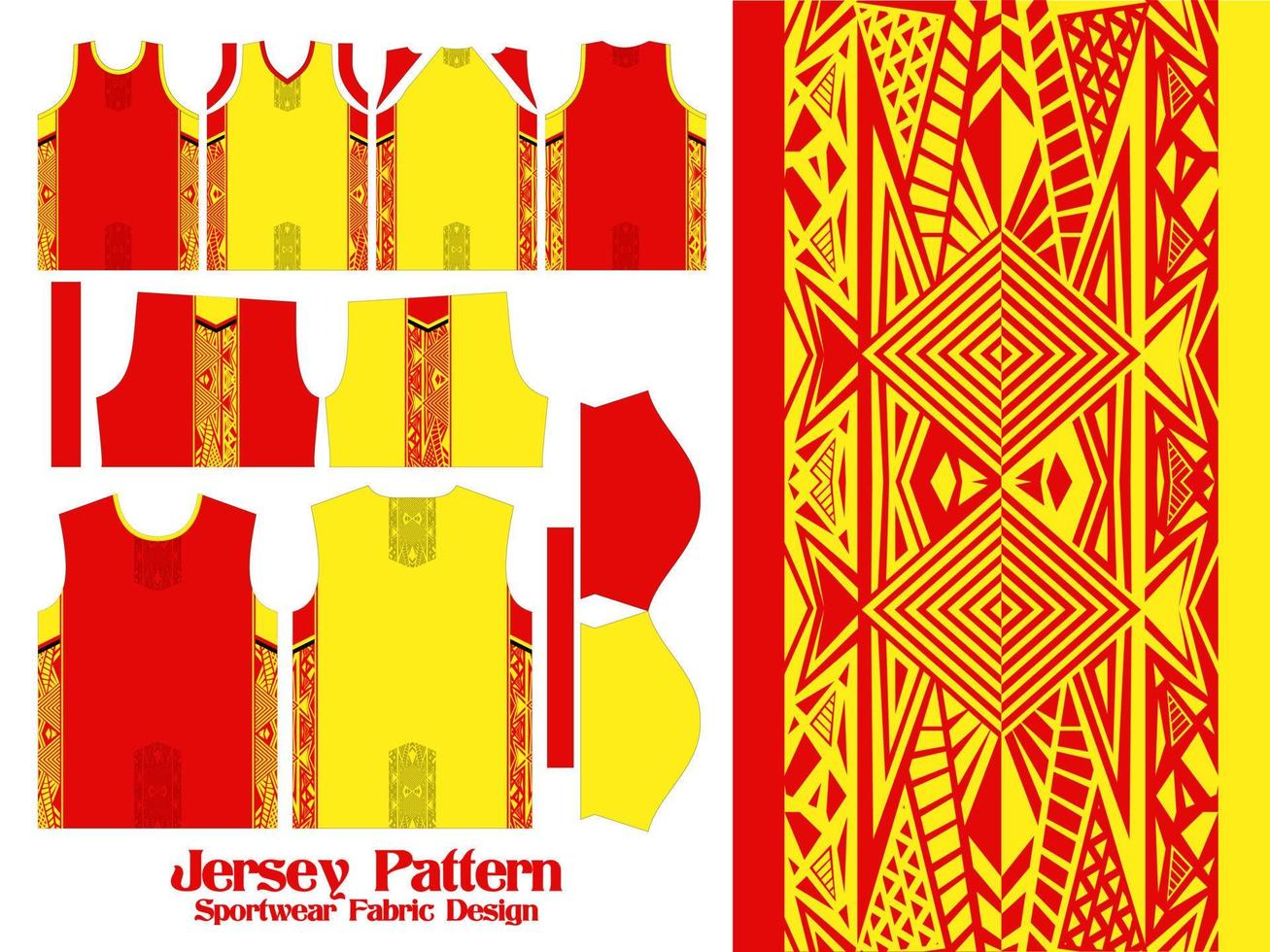 Jersey Printing pattern 12 Sublimation textile for t-shirt, Soccer, Football, E-sport, Sport uniform Design vector
