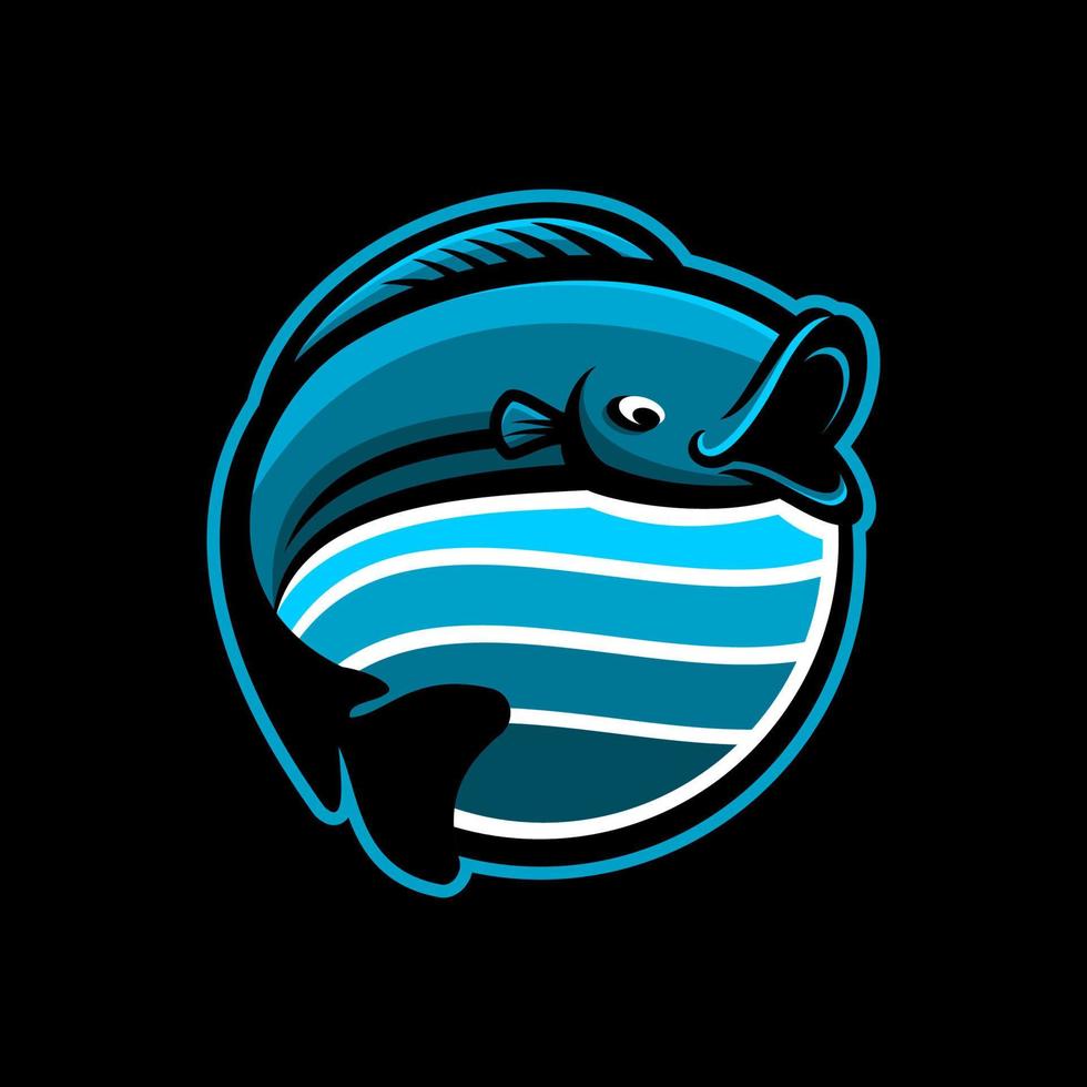 diseño de vectores de peces