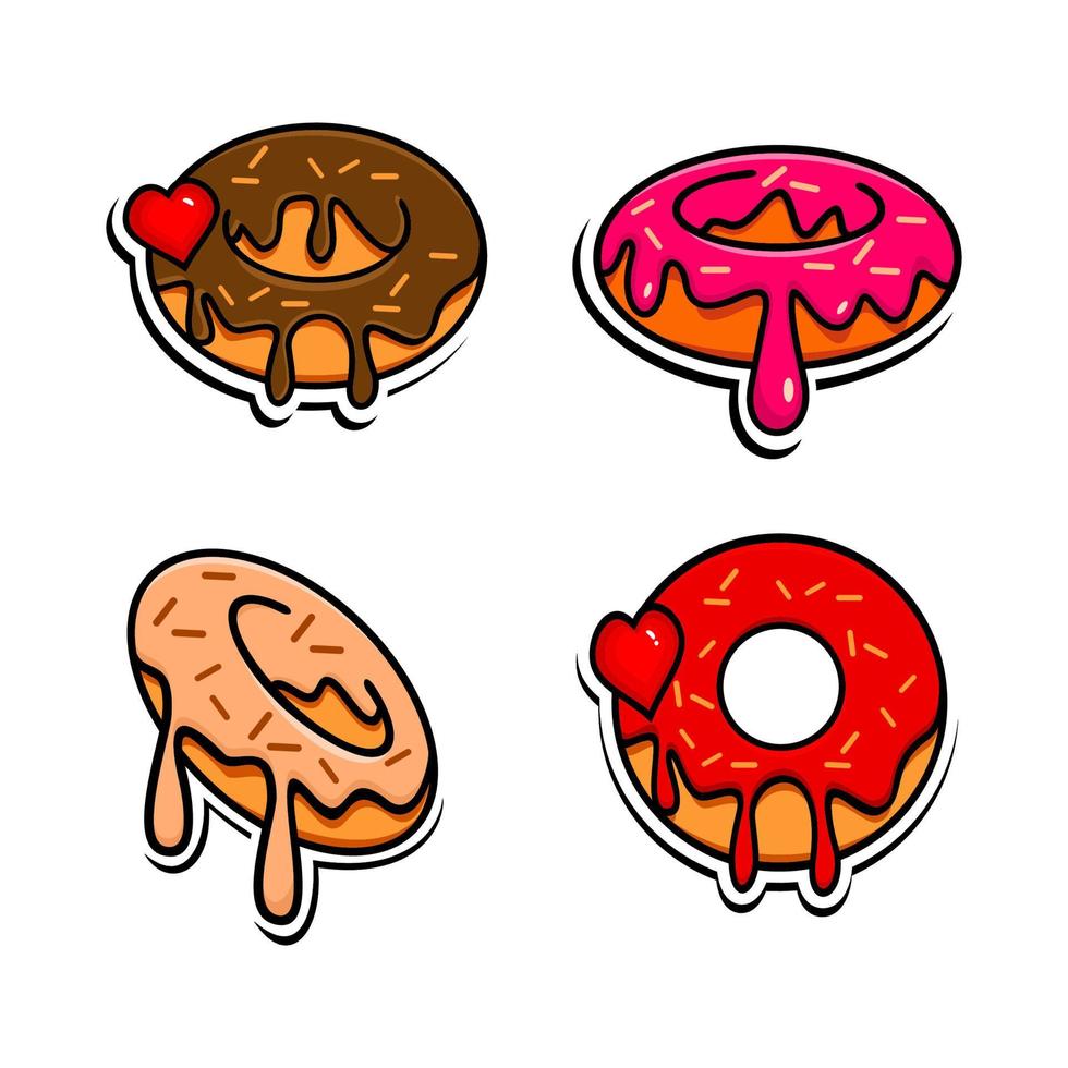 DONUTS CUTE VECTOR