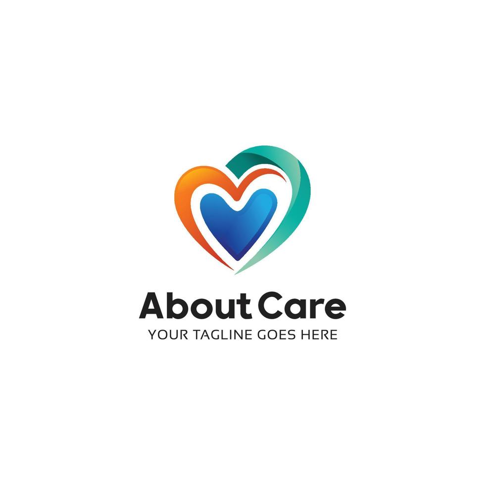 About Care  Logo Template free download vector