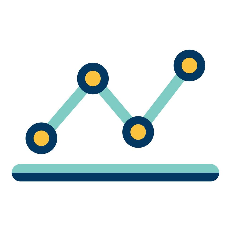 Illustration Vector Graphic of Chart, analytics, graphics Icon