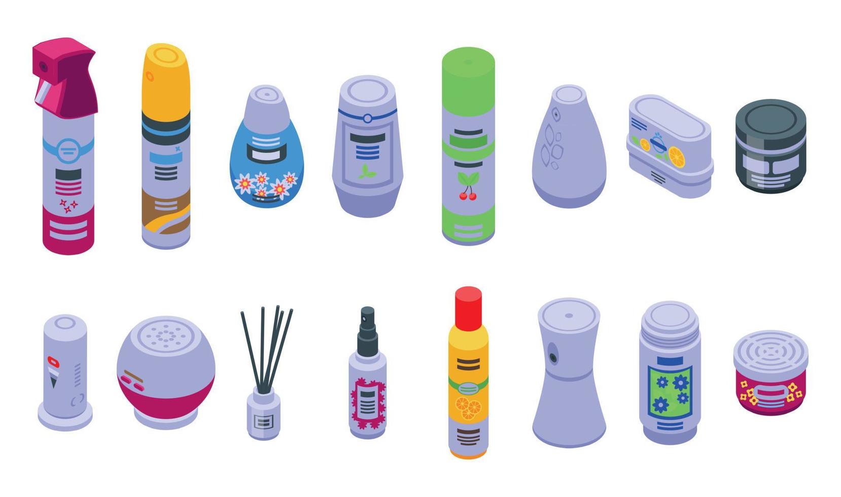 Air freshener icon, isometric style vector