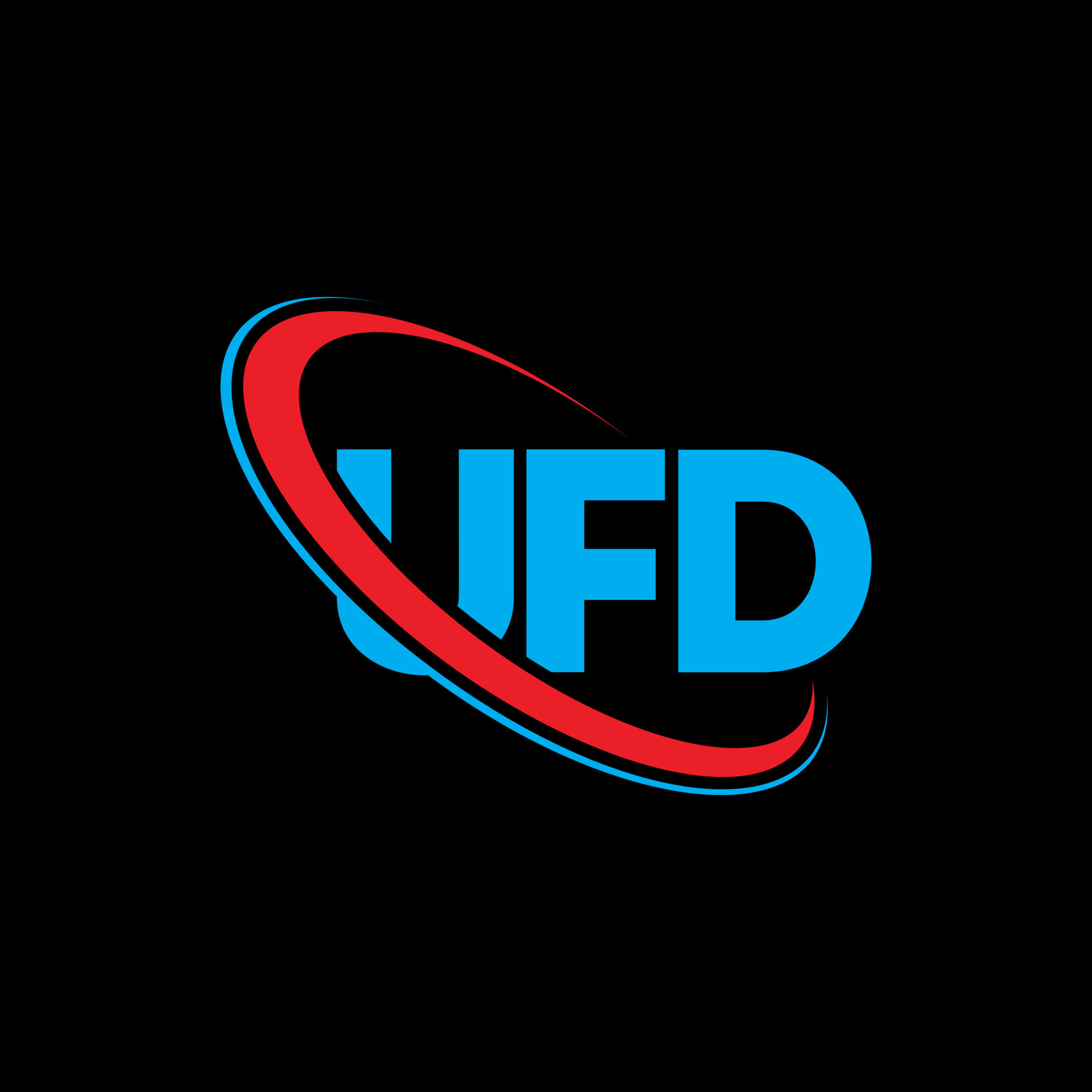logotipo de la ufd. carta de la ufd. diseño del logotipo de la letra