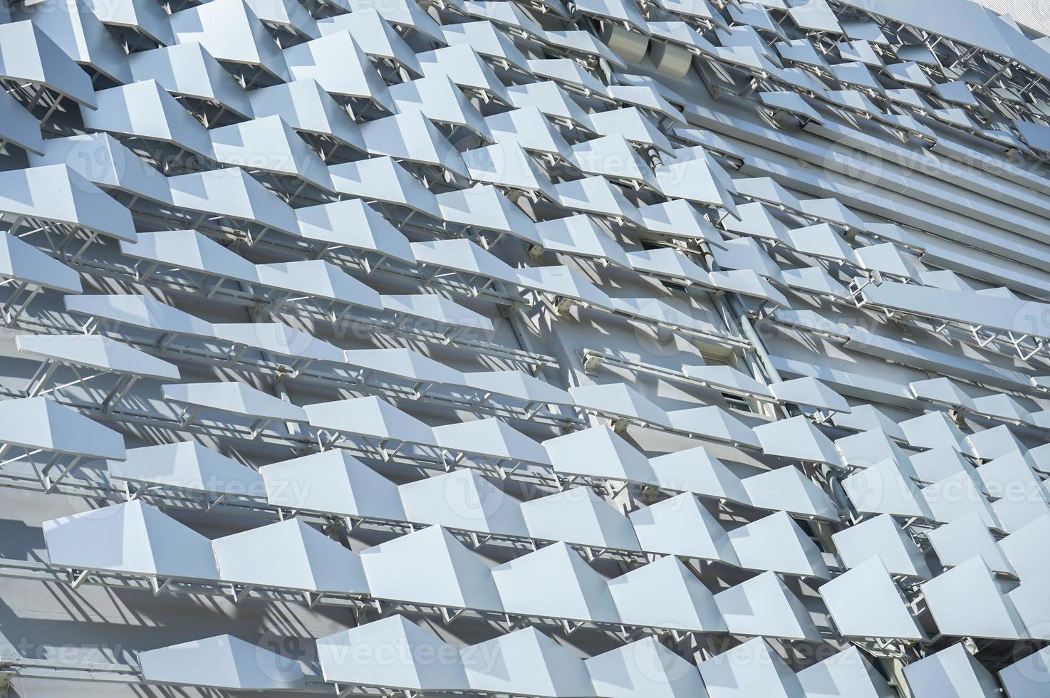 Aluminium Composite Material texcture for facade building. photo