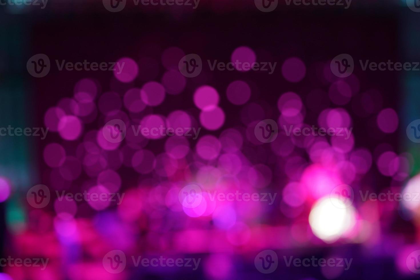 Blurry and bokeh background in concert stage. photo