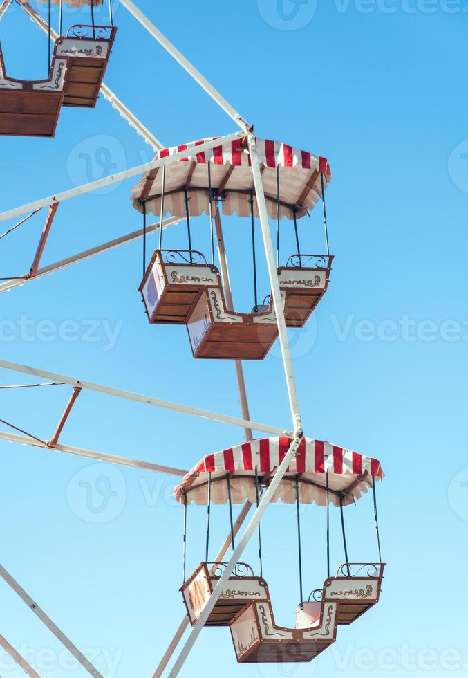 old ferris wheel photo