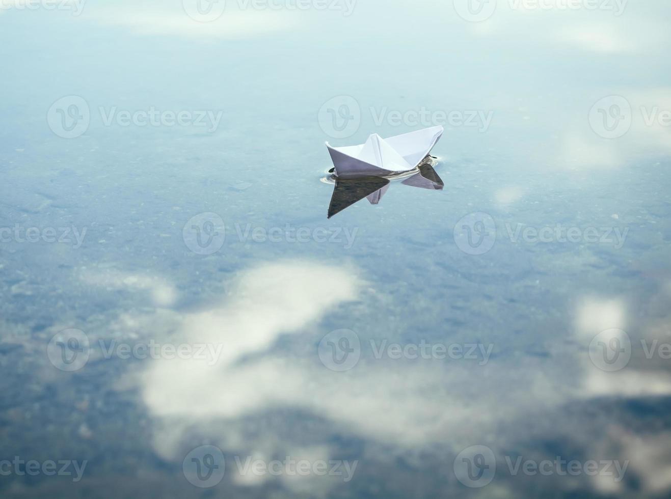 paper boat on grand adventure photo