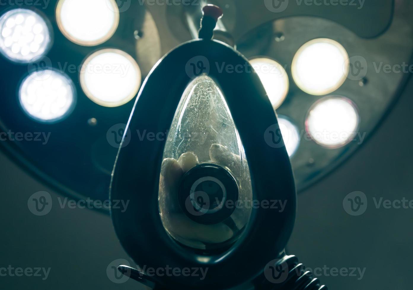 Anesthesia in the operating room photo