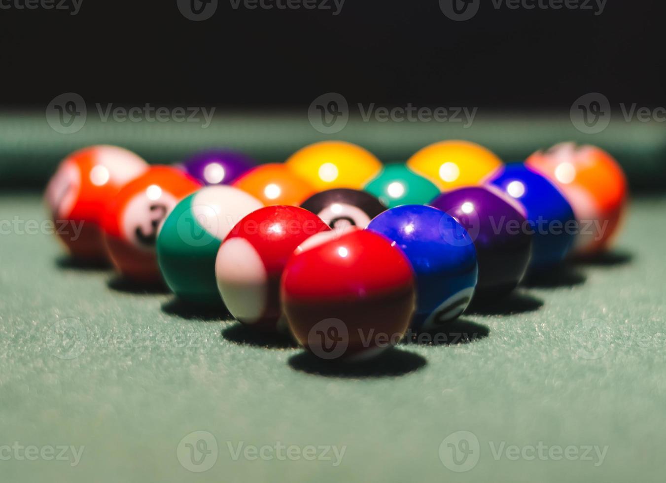 Game of billiards photo