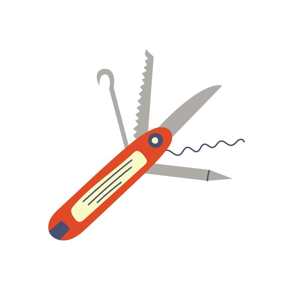Universal folding knife vector