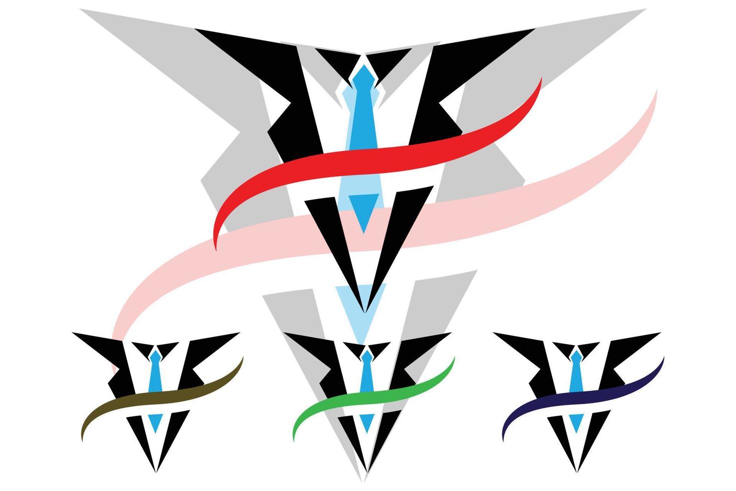 Trident Logo Template vector icon