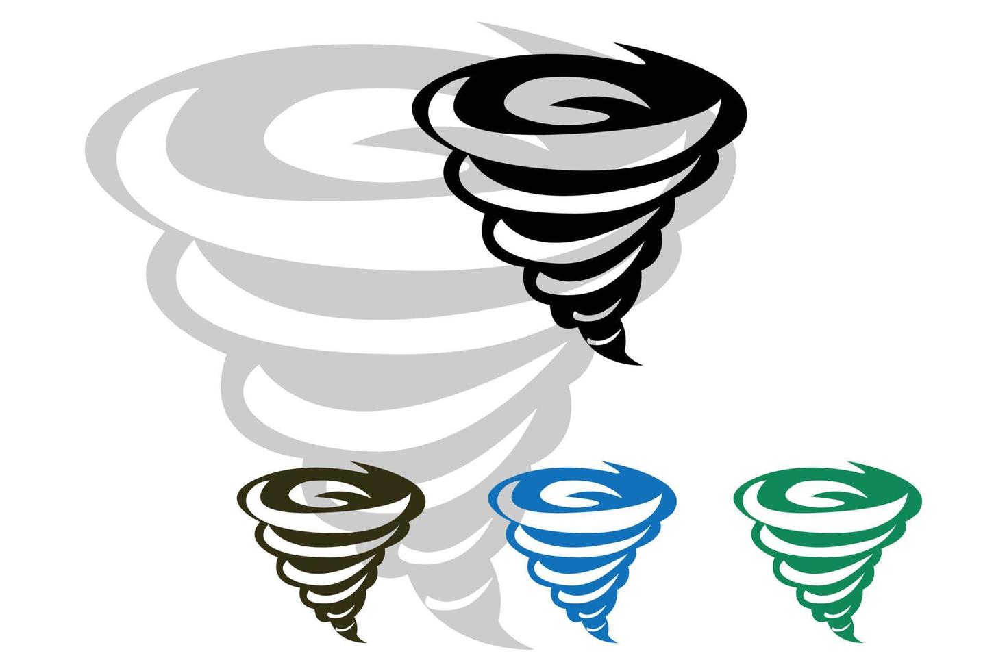 tornado free vector icon logo