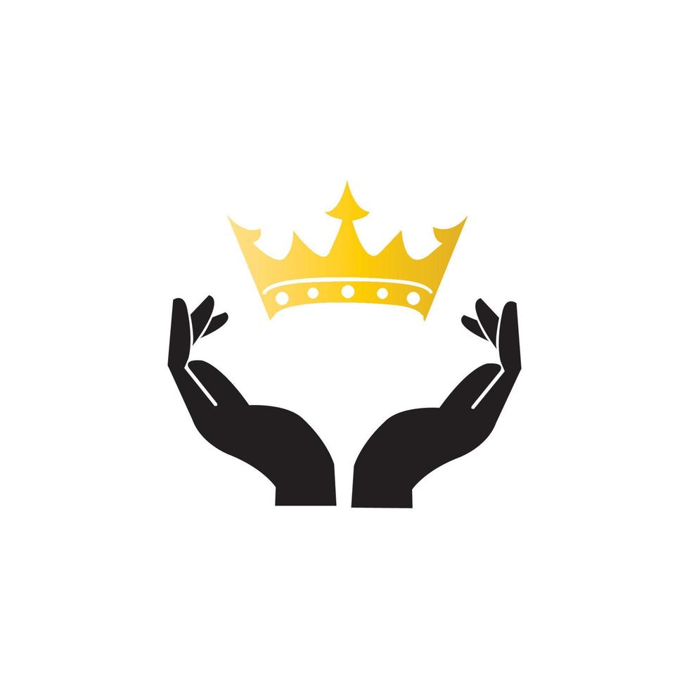 Crown Logo Template vector icon