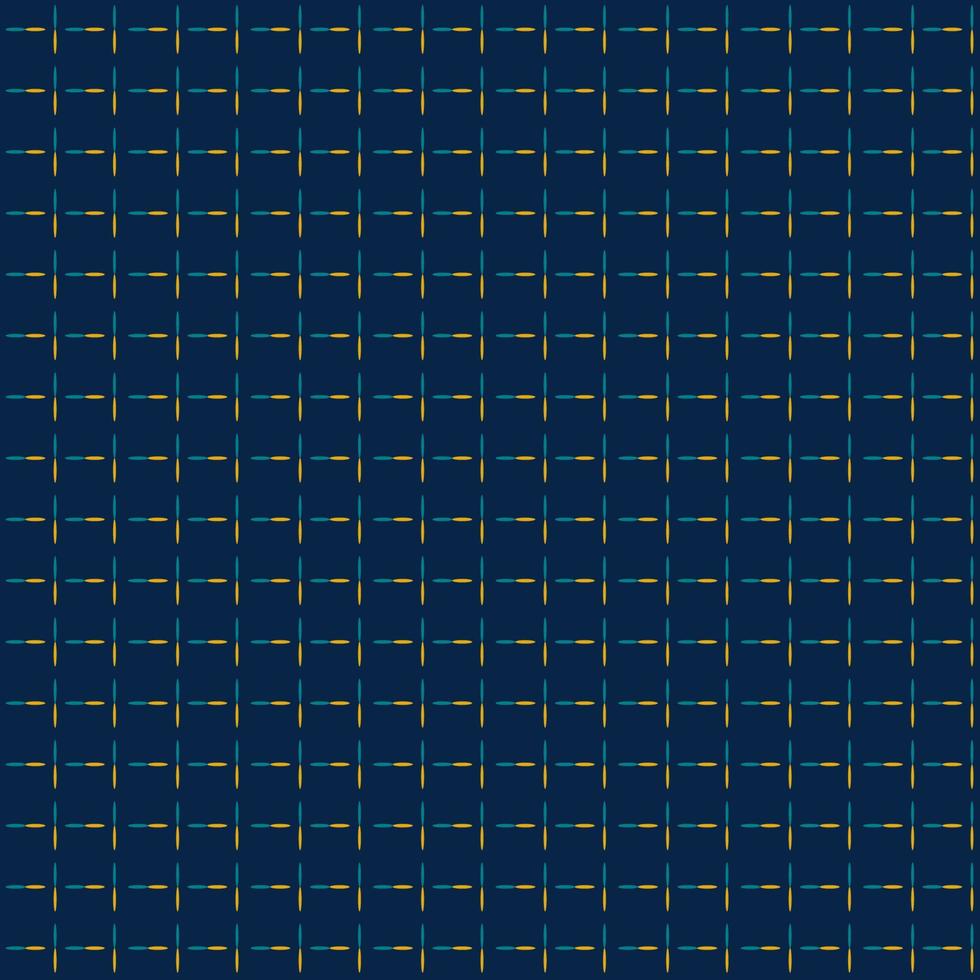 Checkered pattern blue background vector