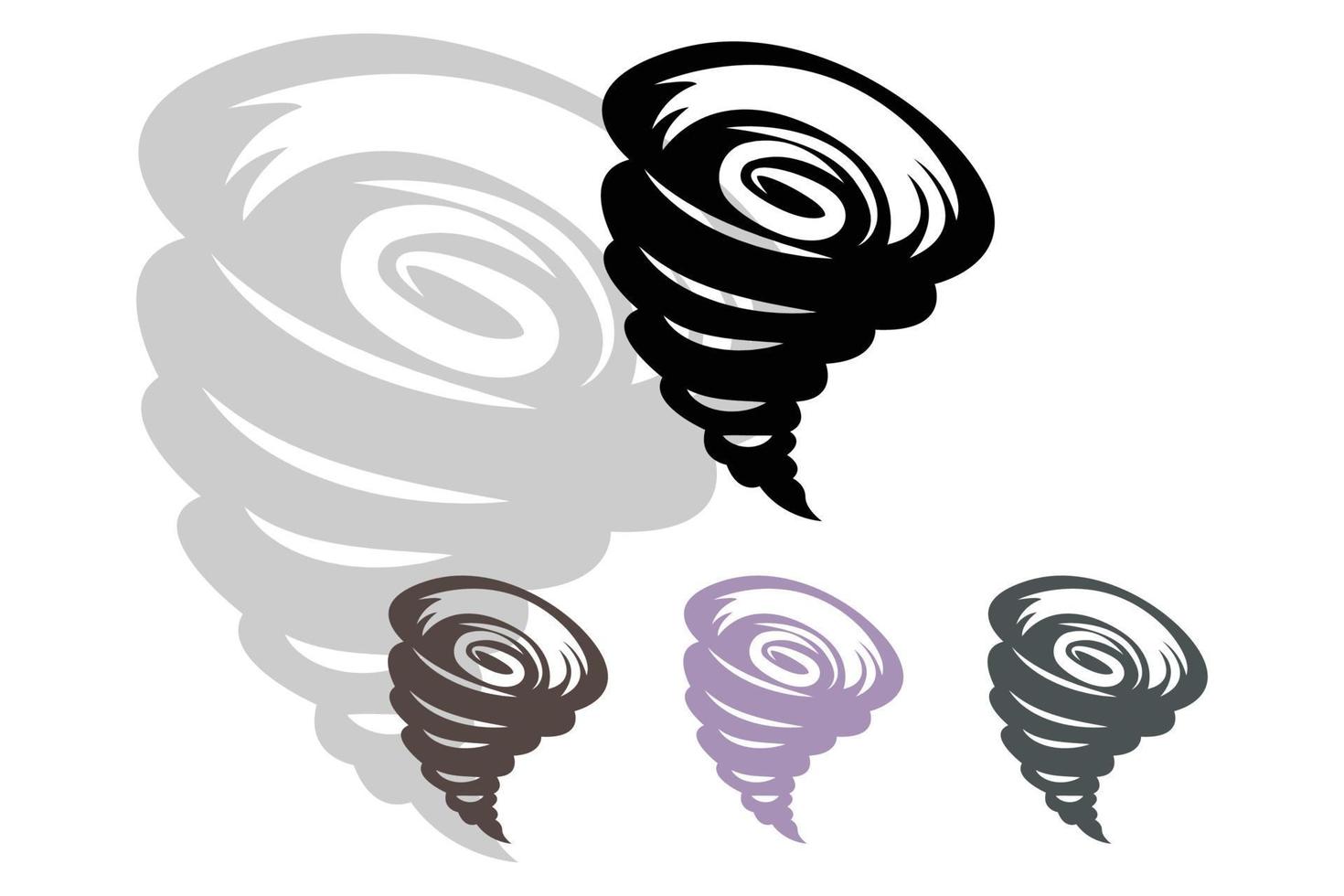 tornado free vector icon logo