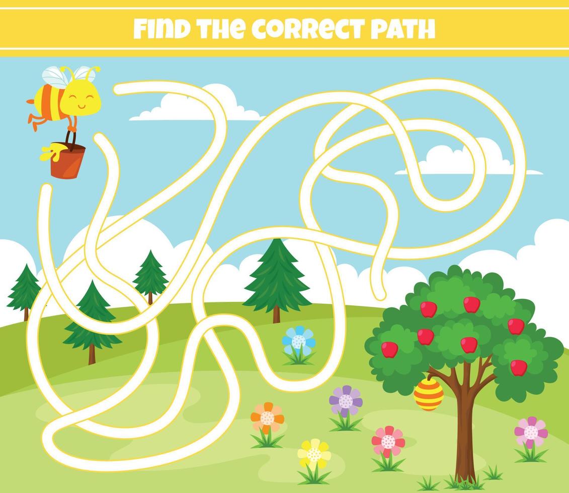 find the correct path vector