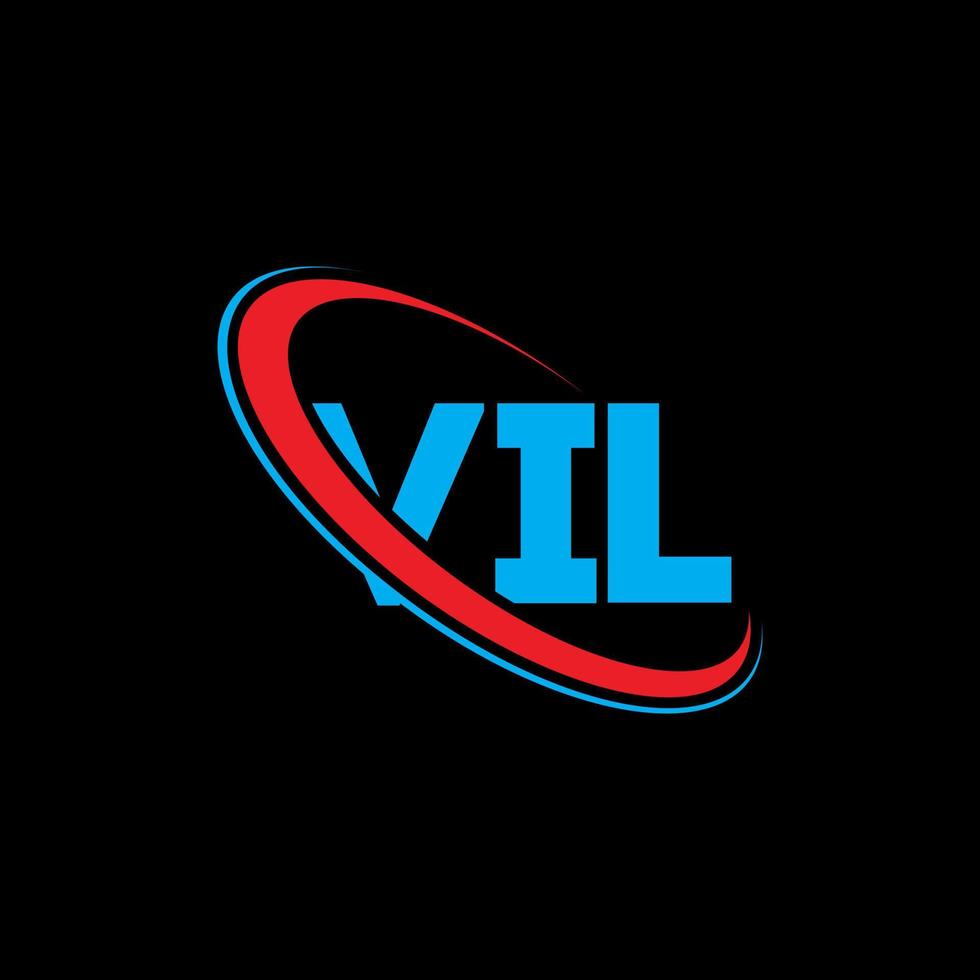 VIL logo. VIL letter. VIL letter logo design. Initials VIL logo linked with circle and uppercase monogram logo. VIL typography for technology, business and real estate brand. vector